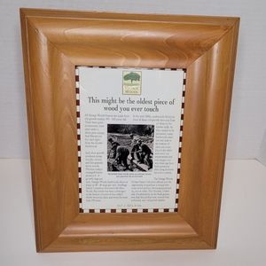 Timeless Timber Vintage Cypress Wood Picture Frame 5 x 7 NOS NWT VERY RARE
